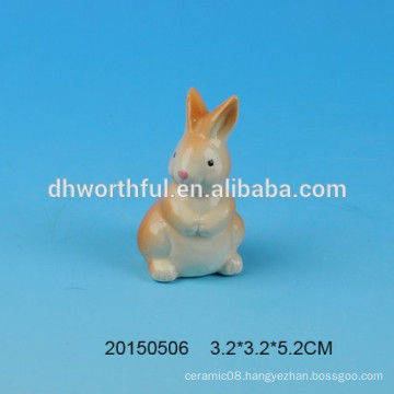 Creative ceramic easter decoration with rabbit design